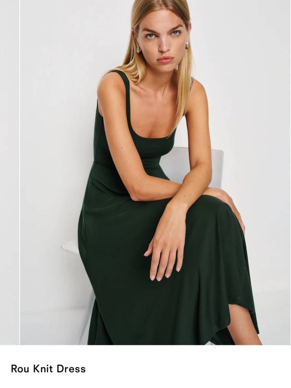 Reformation Rou Knit Dress - Picture 3 of 7